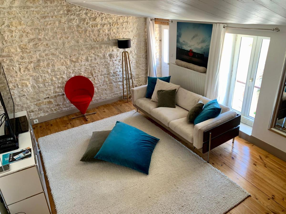 Maison Face Au Soleil Le Bois-Plage-en-Re Luaran gambar